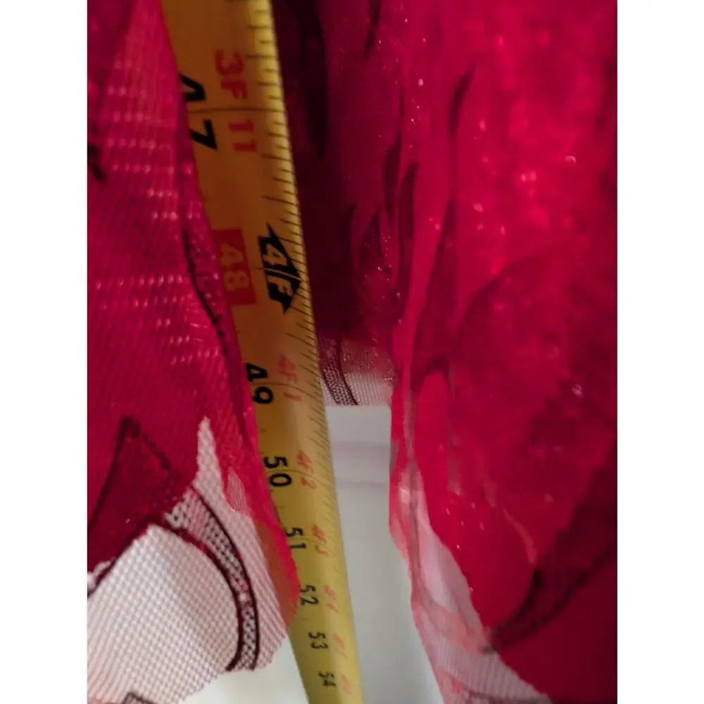 Spirit Halloween Kids Diva Devil Red Flared Jumpsuit Costume Size L